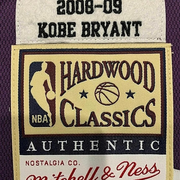 Kobe Bryant NBA JERSEY L.A. Lakers 2008-09 season, purple SZ. XL(48) - Picture 5 of 7